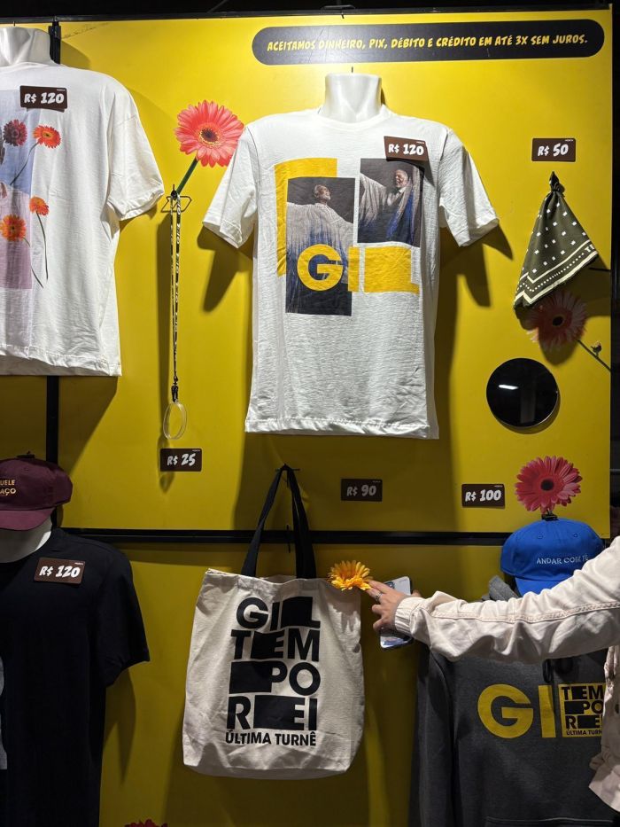 Vendas do show 'Tempo Rei' de Gilberto Gil