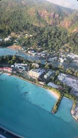 Hulk, do Atlético, curte férias nas Ilhas Seychelles