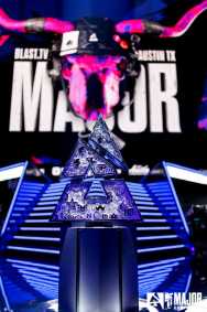 Troféu do BLAST.tv Austin Major 2025 de Counter-Strike 2