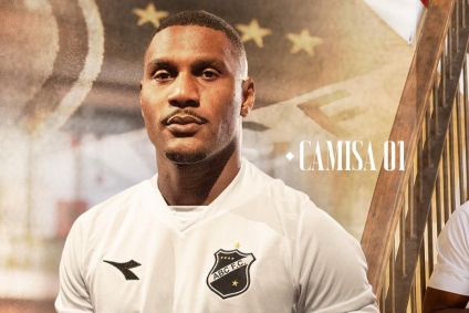 Novas camisas do ABC fabricadas pela Diadora