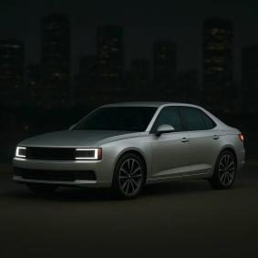 Modelo Nissan Tsuru 2026 criado por inteligência artificial
