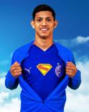 Nova camisa do Bahia com temática do Superman
