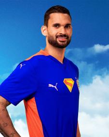 Nova camisa do Bahia com temática do Superman
