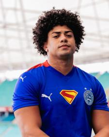 Nova camisa do Bahia com temática do Superman