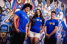 Nova camisa do Bahia com temática do Superman