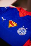 Nova camisa do Bahia com temática do Superman