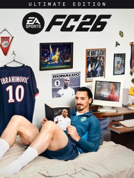 Zlatan Ibrahimović reedita foto icônica como capa de novo EA FC 26; veja