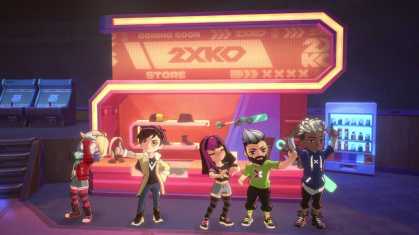 Imagens do game de luta 2XKO