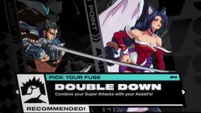 Imagens do game de luta 2XKO