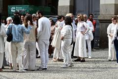 Gilberto Gil e família em velório de Preta Gil