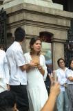 Corpo de Preta Gil sai em cortejo