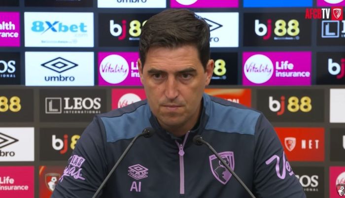 Andoni Iraoli, técnico do Bournemouth