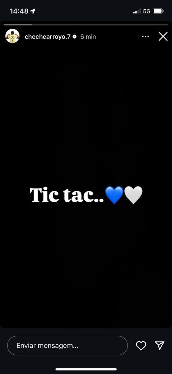 Keny Arroyo, em sua conta do Instagram