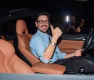 Participantes do quadro Dança dos Famosos e celebridades prestigiam Luciano Huck