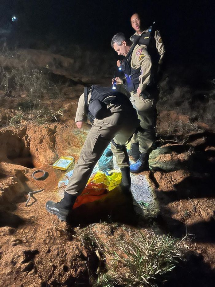 Apreensão de drogas em Muriaé