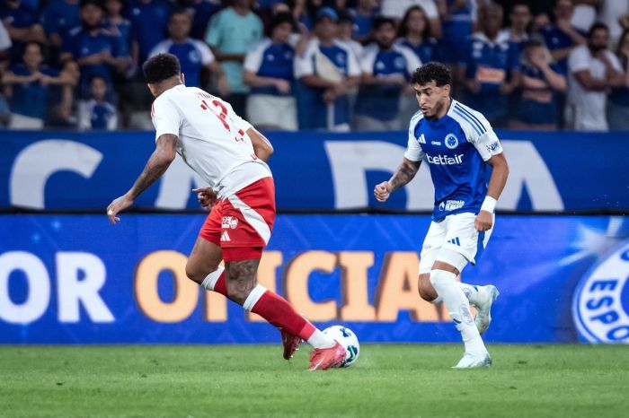 William deu assistência para Kaio Jorge na vitória do Cruzeiro sobre o Internacional
