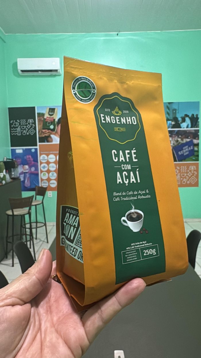 Blend de café e açaí