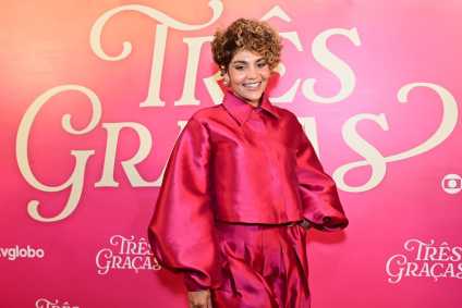 Famosos comparecem ao lançamento de 'Três Graças' em São Paulo