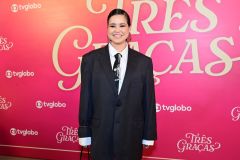 Famosos comparecem ao lançamento de 'Três Graças' em São Paulo