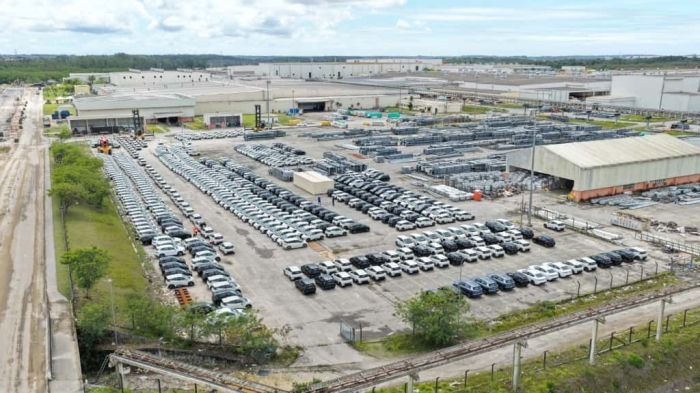 BYD iniciou a operação da linha de produção em Camaçari, no local da antiga fábrica da Ford