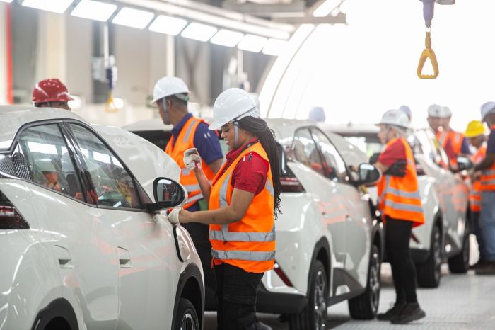 BYD iniciou a operação da linha de produção em Camaçari, no local da antiga fábrica da Ford