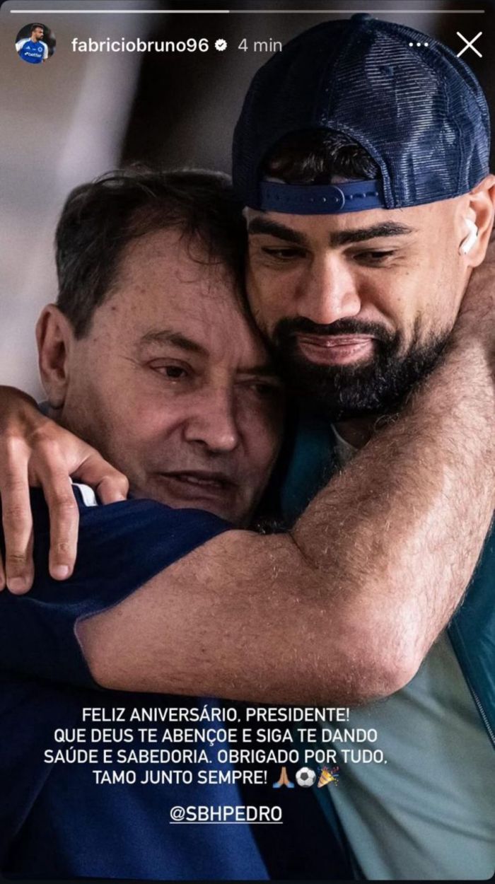 Cruzeiro: o recado de Fabrício Bruno a Pedro Lourenço