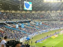 As homenagens para Pedro Lourenço em Cruzeiro x Fortaleza