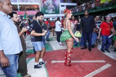 Virgínia e famosos no ensaio de quadra da Grande Rio