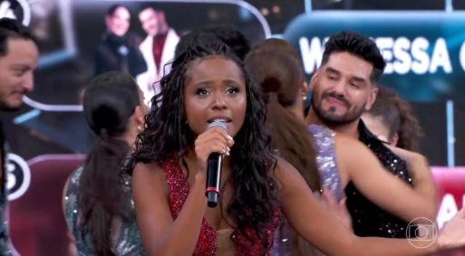 Duda Santos se despede da Dança dos Famosos 2025