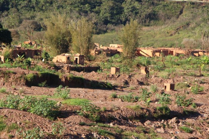 O rompimento da Barragem do Fundão, em Mariana (MG), matou 19 pessoas