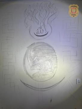Imagens do quarto do homem de 33 anos, preso por ameaçar o presidente Donald Trump