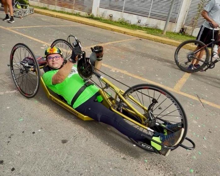 Welberth ficou na terceira colocação da categoria.
