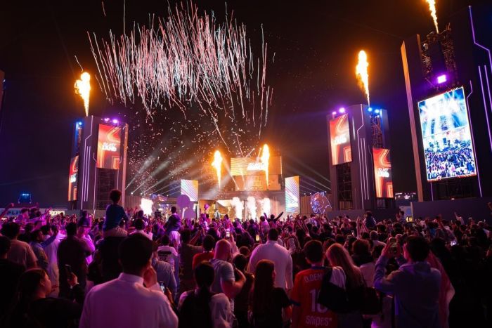 Evento de lançamento da  “Beast Land” na Arábia Saudita