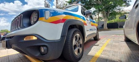 Viatura da Polícia Militar de Minas Gerais (PMMG)