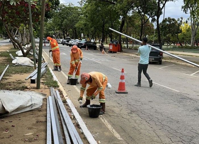 Montagem Feirarte Ipatinga