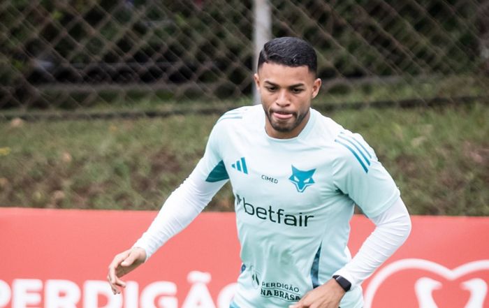 Wanderson, atacante do Cruzeiro