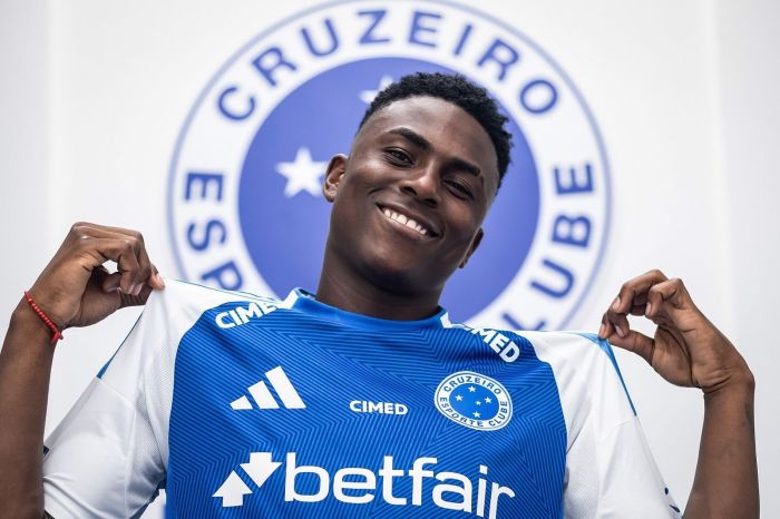 Néiser Villarreal, novo atacante do Cruzeiro
