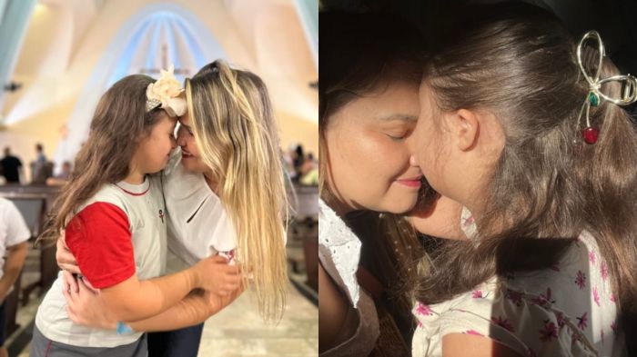 Ana Flavia Jacques mãe da Maria Fernanda de 13 anos, adolescente com síndrome de Down