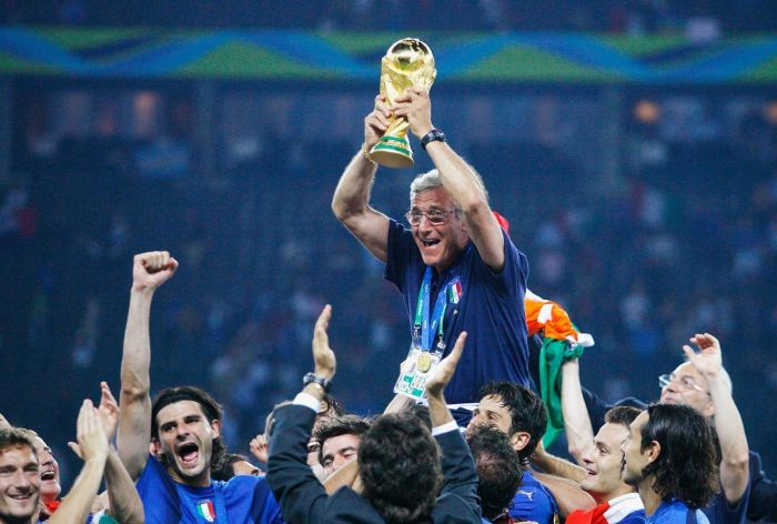 Marcello Lippi foi campeão do mundo em 2006 