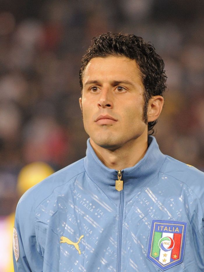 Fabio Grosso com a Seleção Italiana em 2006