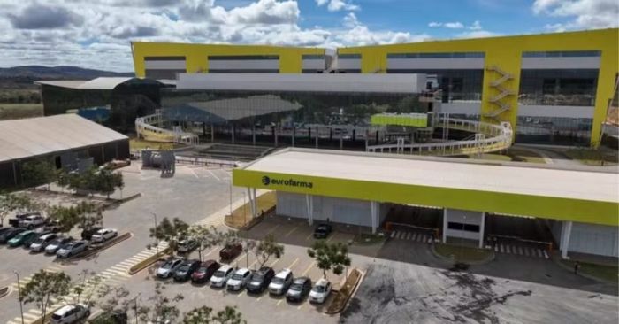 Fábrica da Eurofarma, uma das maiores farmacêuticas do Brasil, deverá gerar quase 3 mil empregos diretos e indiretos.