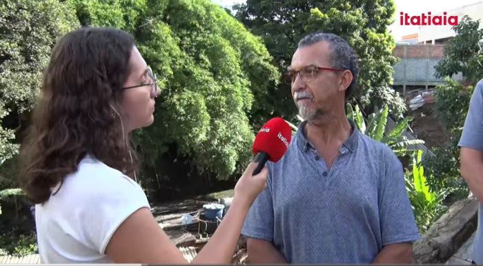 Geraldo perdeu tudo em deslizamento de terra