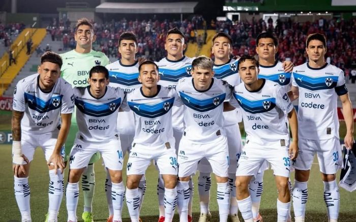 Jogadores do Club de Fútbol Monterrey, do México