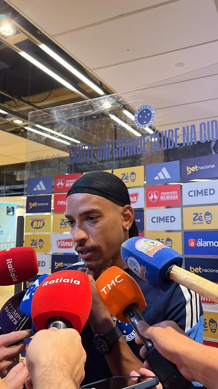 Cruzeiro: Matheus Pereira é direto sobre vaias da torcida a Tite e faz ponderação