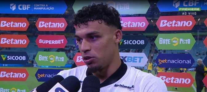 Victor Hugo em entrevista após derrota do Atlético para o Grêmio