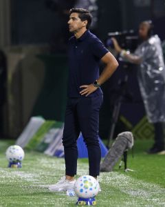 Abel Ferreira em Palmeiras x Fluminense na Arena Barueri