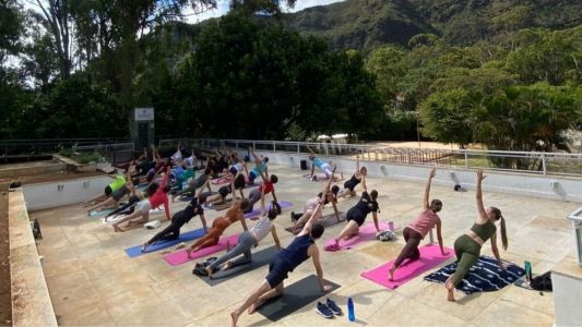 Aula de Yoga no Parque do Palácio será gratuita
