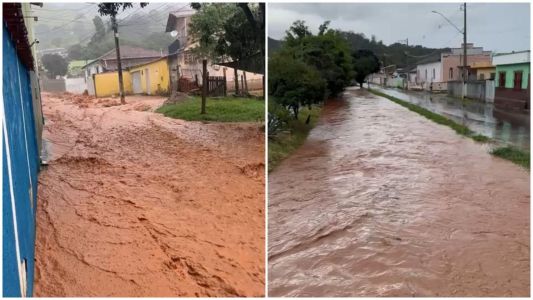 Pontos de Itajubá é atingido por forte chuva
