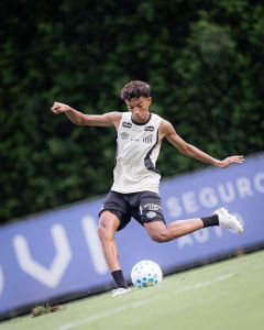 Robinho Jr., ponta do Santos