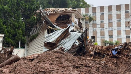 Destruição em Juiz de Fora